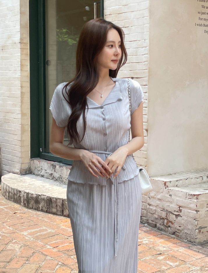 iam mari（アイアム マリ）の「Weave Pleats Cardigan（Tops）」