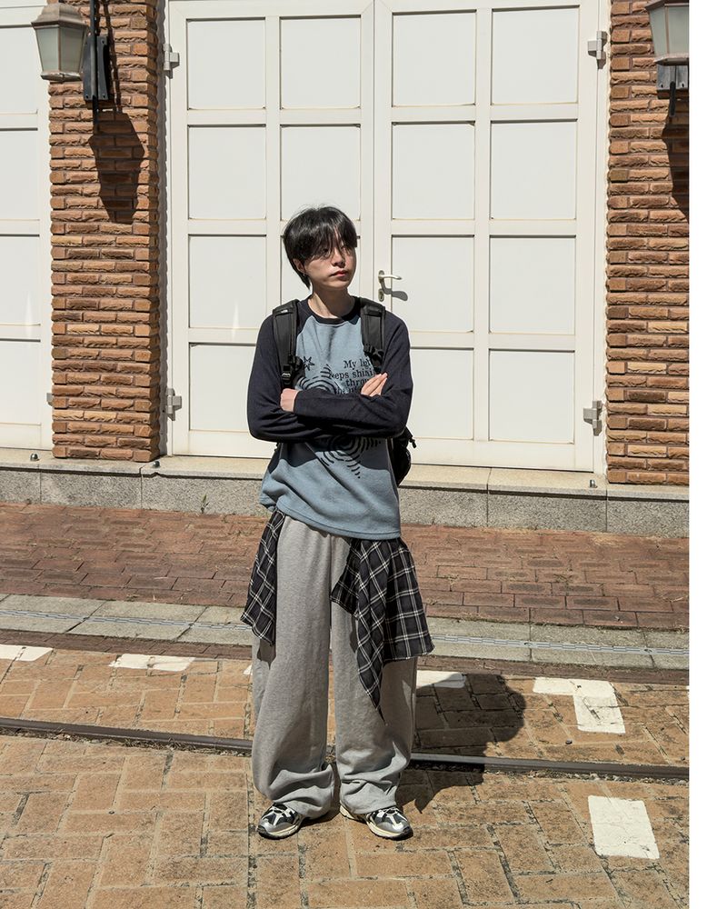 Hayden Shirt Layered Sweatpants