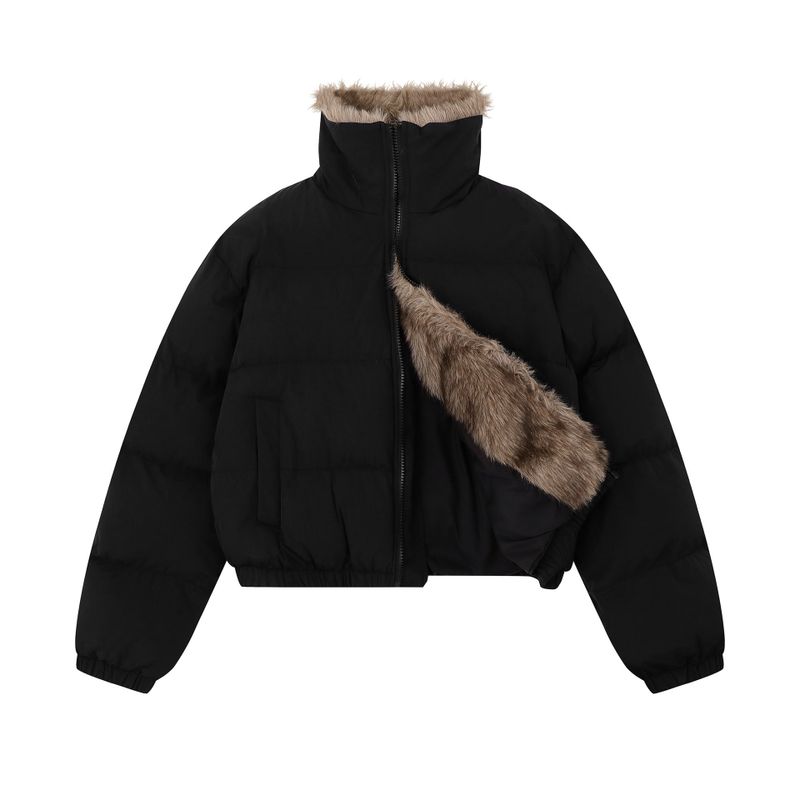 Berlin Fur Collar Short Padding