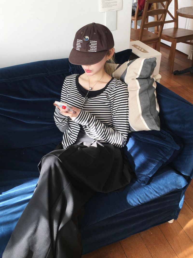 Formal Layered Pleated Skirt Pants (2c)