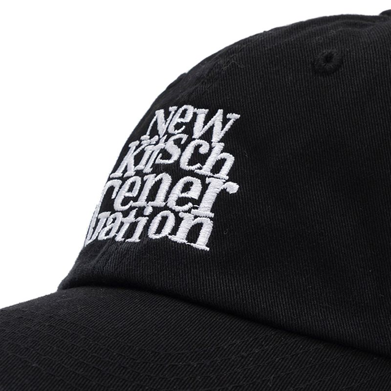 NKG CLASSIC LOGO CAP (BLACK)