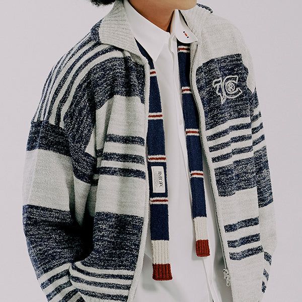 ROMANTIC CROWN（ロマンティッククラウン）の「BOUCLE STRIPE KNIT TIE（Fashion Accessories）」