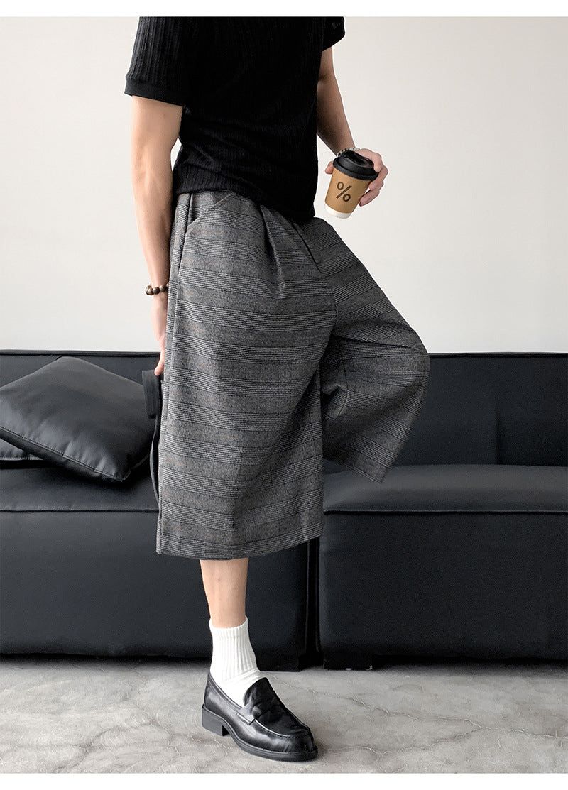 Hector Check Wide Culottes