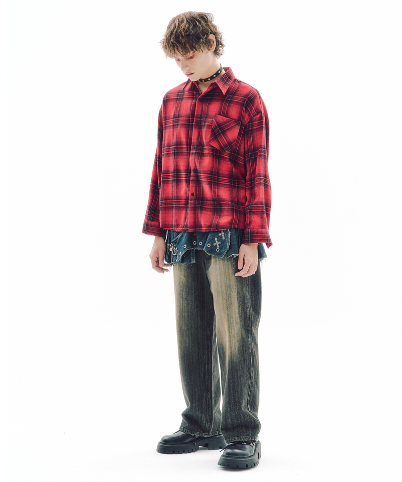 SHATTERED CHECK SHIRT