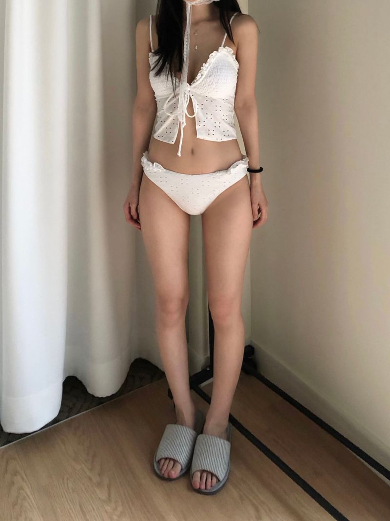 Punching Ribbon Bikini (2 colors)