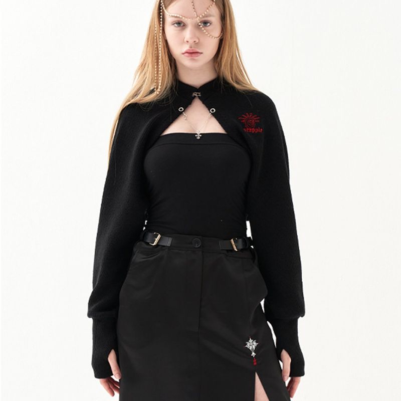 Roseapple（ローズアップル）の「211-CHAIN&BOLERO WARMER CARDIGAN（）」