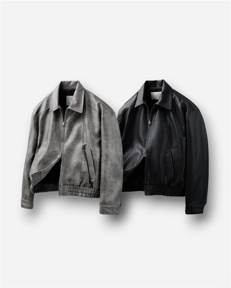Chic Leather Jacket (2 Colors)