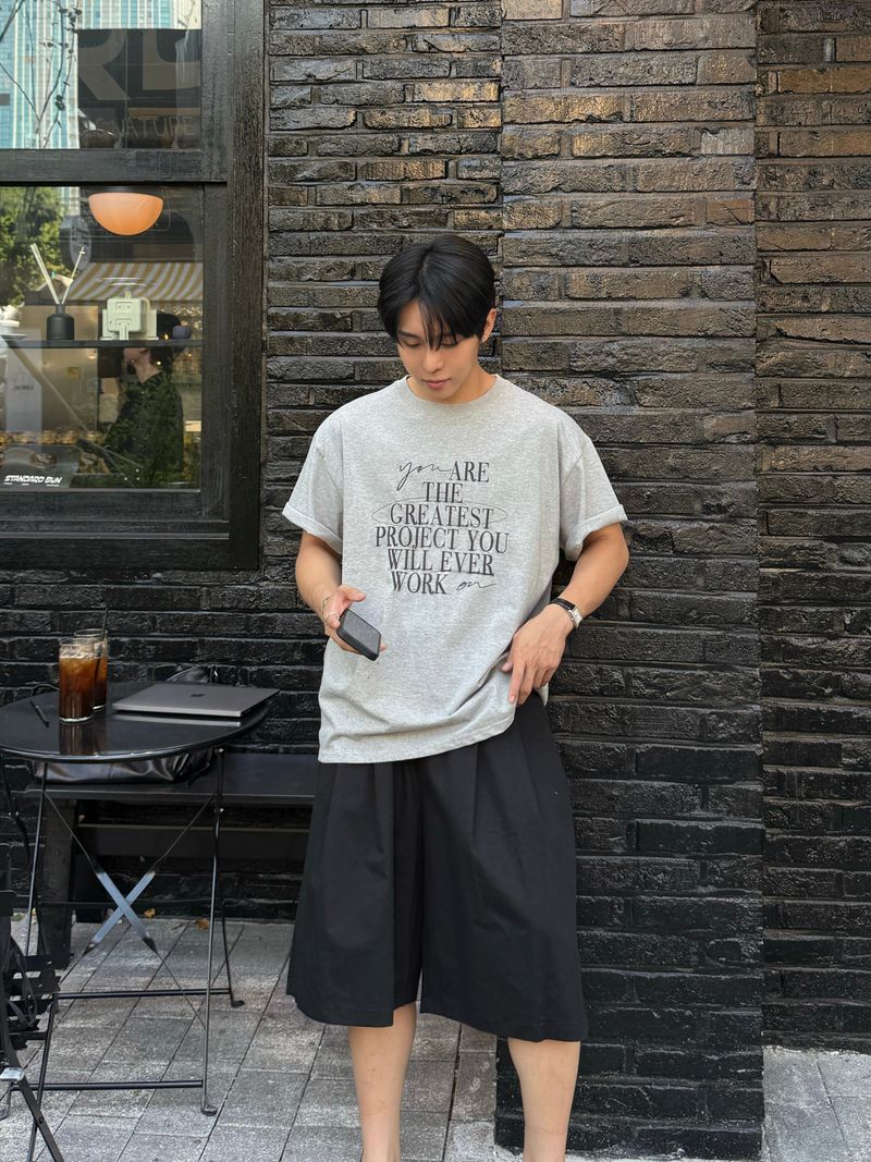 Os crush two-tuck bermuda pants