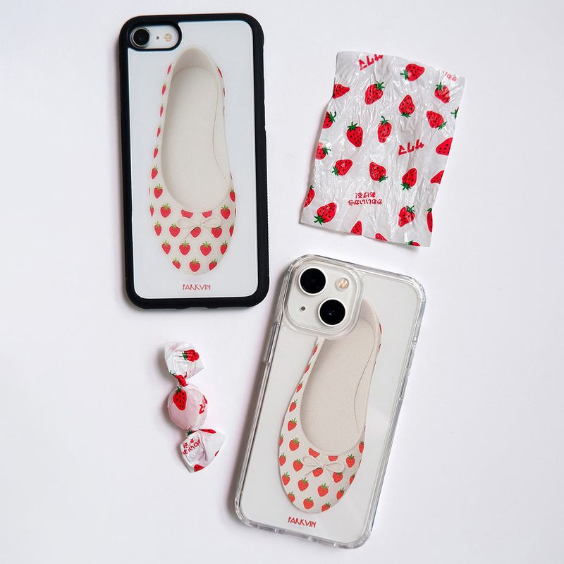 [jellyhard] strawberry shoes case 