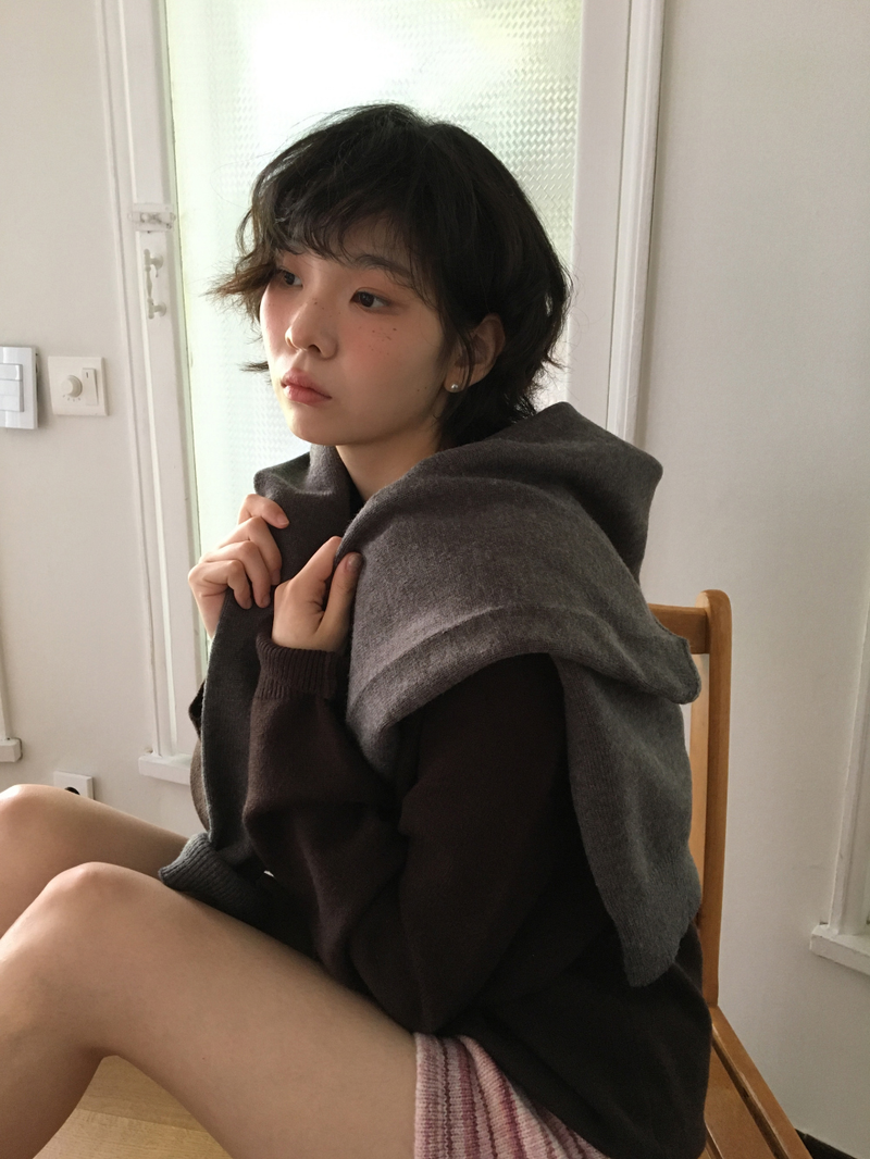 Encore Wool V-neck Knit (5color)