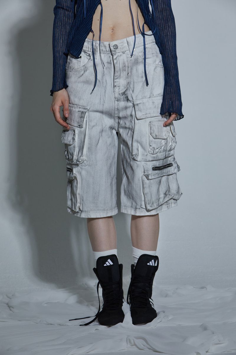 MULTI POCKET BERMUDA