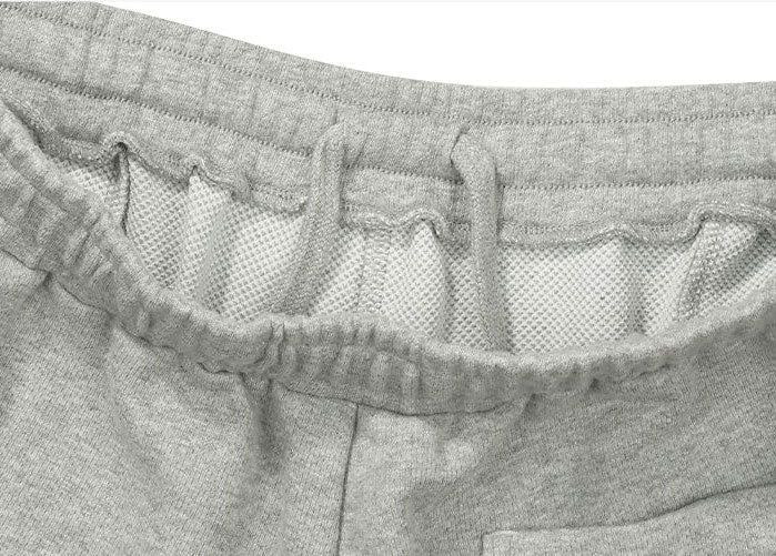 ESSENTIAL MESH SWEAT SHORTS【BLACK】