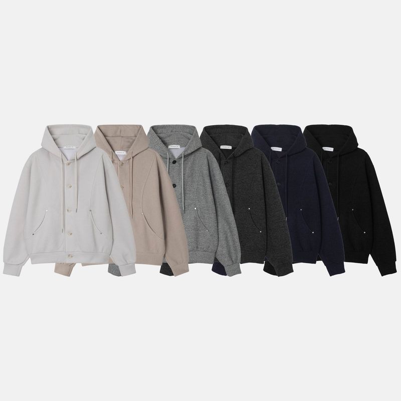Kiron Hooded knit cardigan