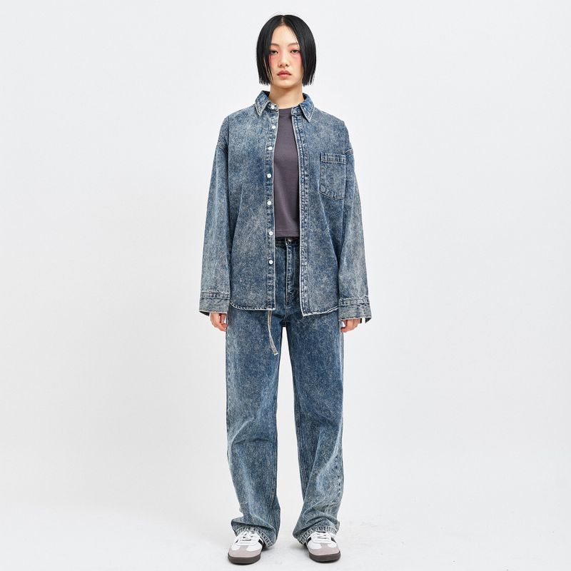 OVERSIZED JINRO DENIM SHIRT