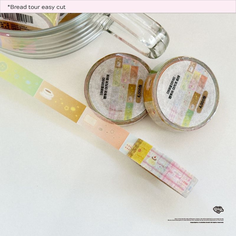 Bread tour easy-cut tape
