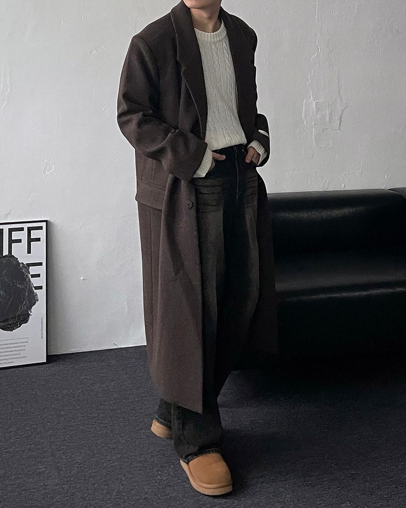 YM Lauren Wool Dart Coat (4 colors)