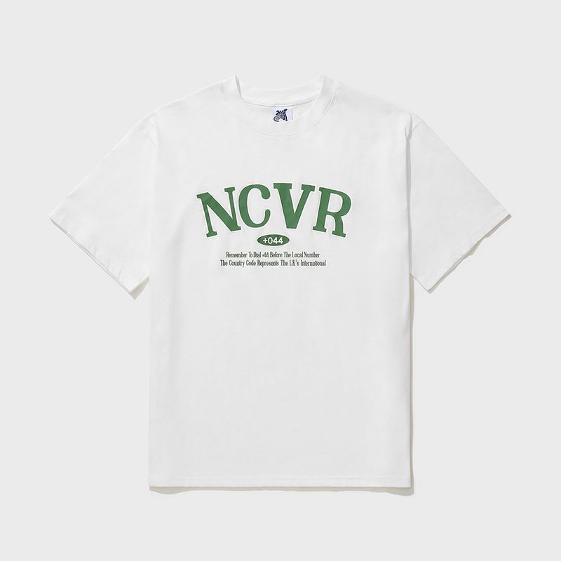 NCOVER（エンカバー）の「レガシータイポTシャツ-ホワイト（トップス）」