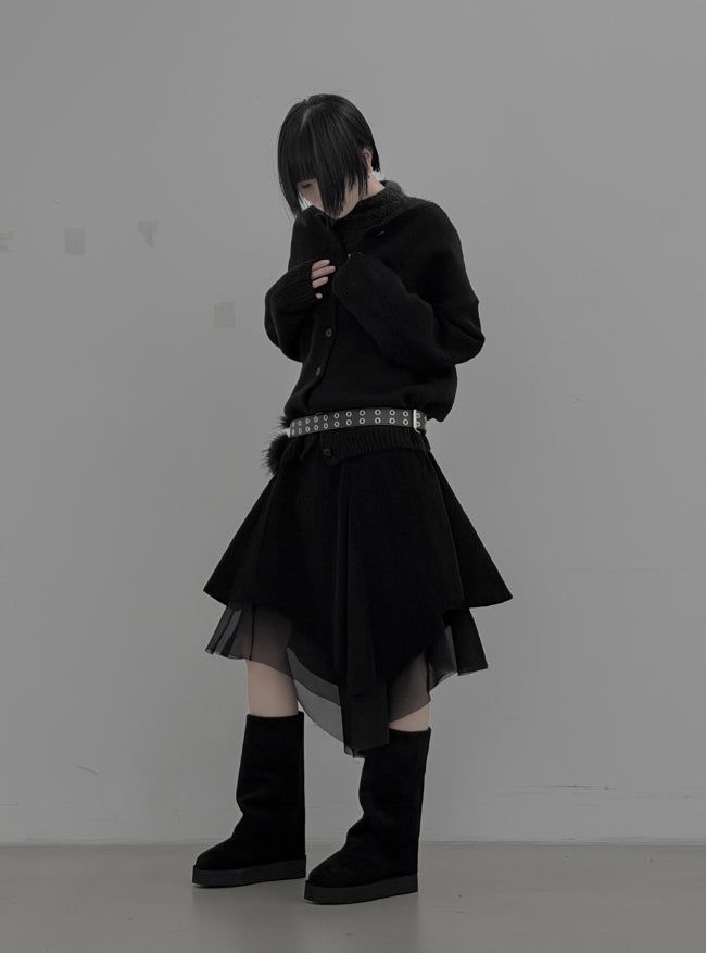 S Basic Knit Cardigan