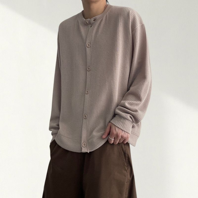 Marme Soft Round Knit Cardigan