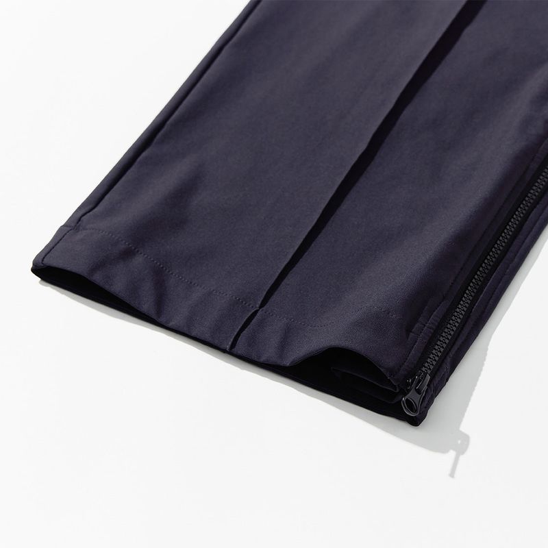 Nylon Span 4 Way Zip Pants - NAVY