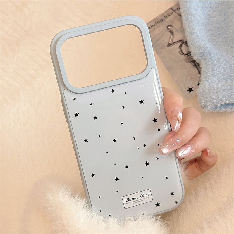 Summer Blue Star Drop Coating DIY Theme iPhone Case