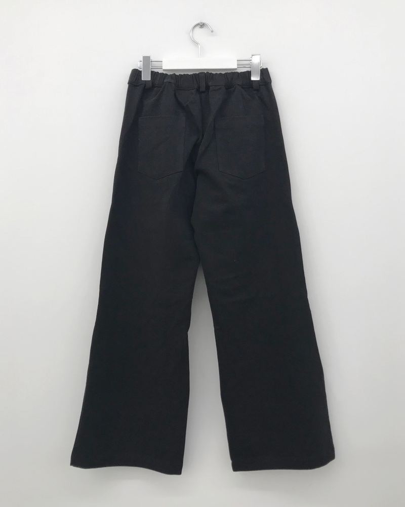 Tri-semi bootcut pants (3color)