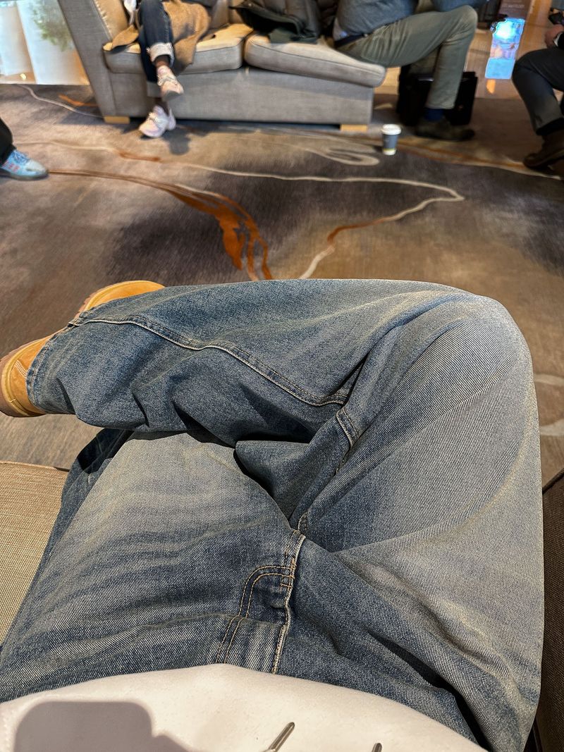 Look Chief Tiger Balloon Denim Pants