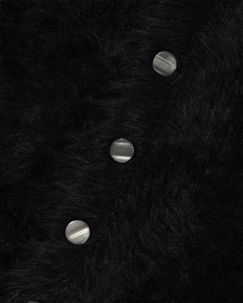 Hairy Cardigan/Black
