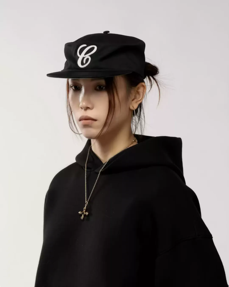 ZIPPER（ジッパー）の「6crayon ピルボックス帽 キャップ（ブラック）（帽子）」