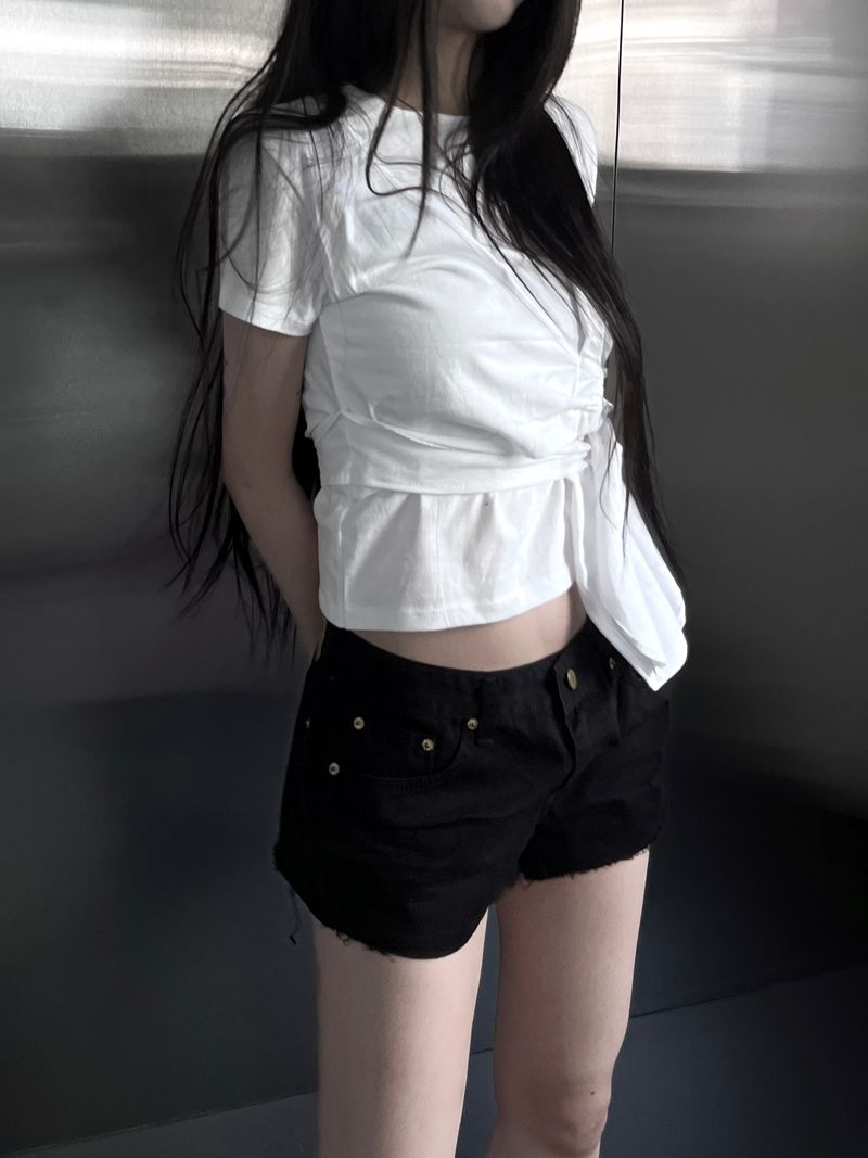 layered twist wrap strap T (2color)