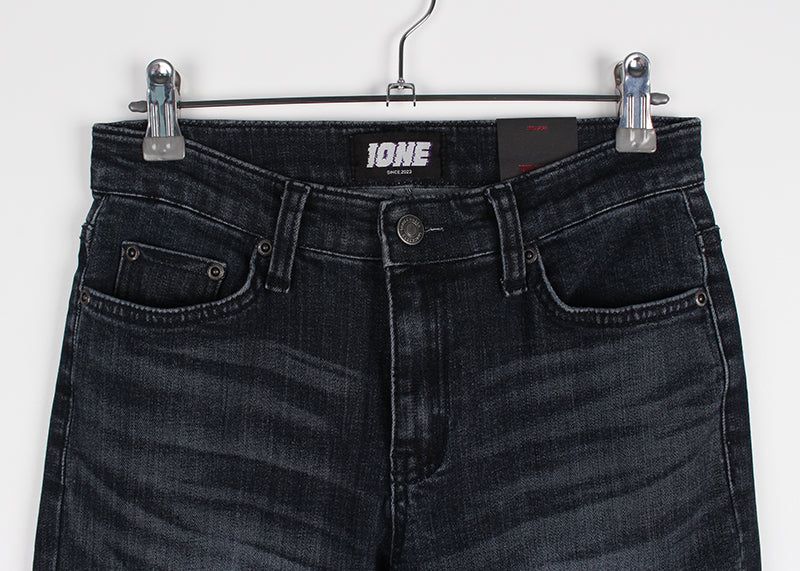 FIT LOW BOOTS CUT DENIM