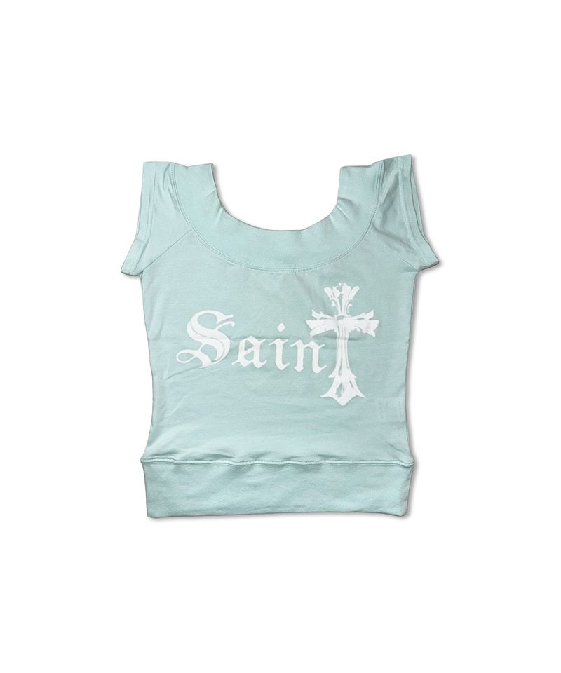 angel saint off tee (5colors)