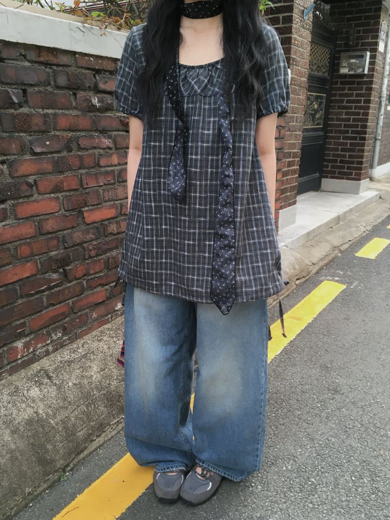 Daily Wide Denim Pants