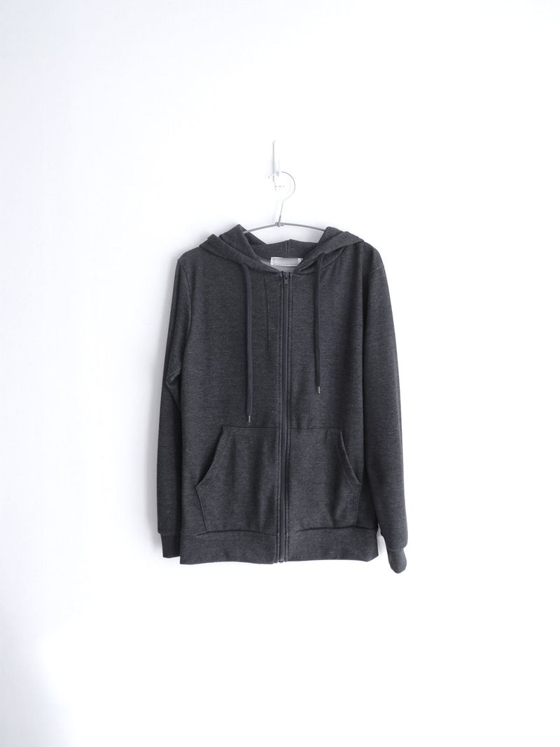 regular hood zip-up (4c)