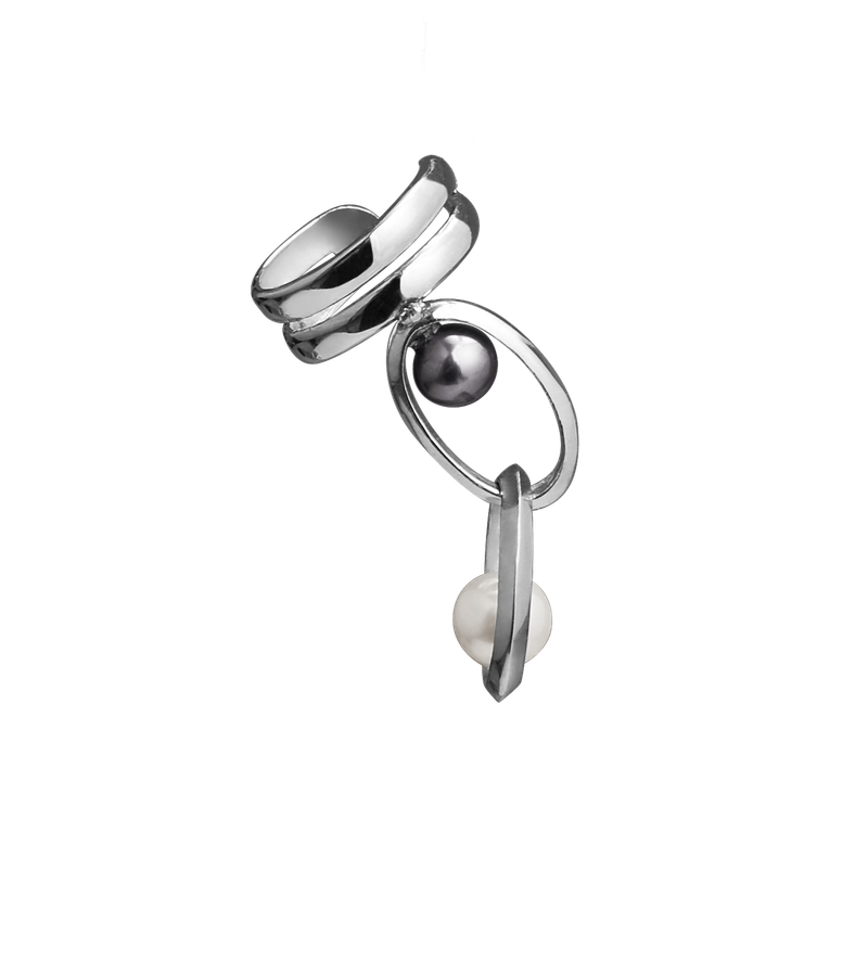 ETERNAL pearl earcuff -Single piece-