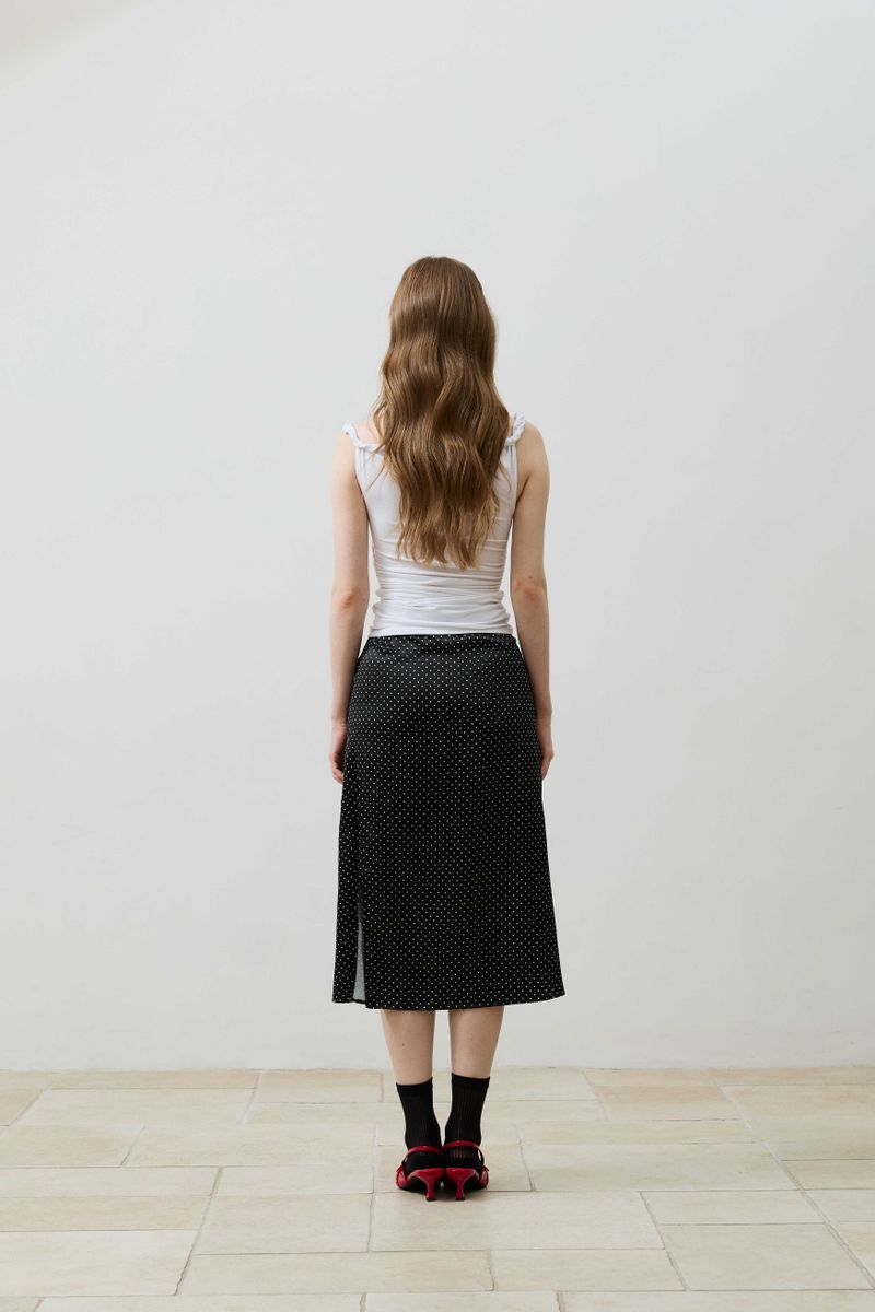 COS TWISTED SHIRRLING TOP / WHITE