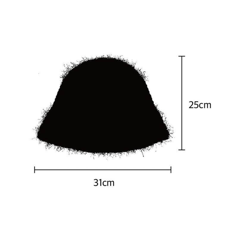 Hairy Bucket Hat - Brown