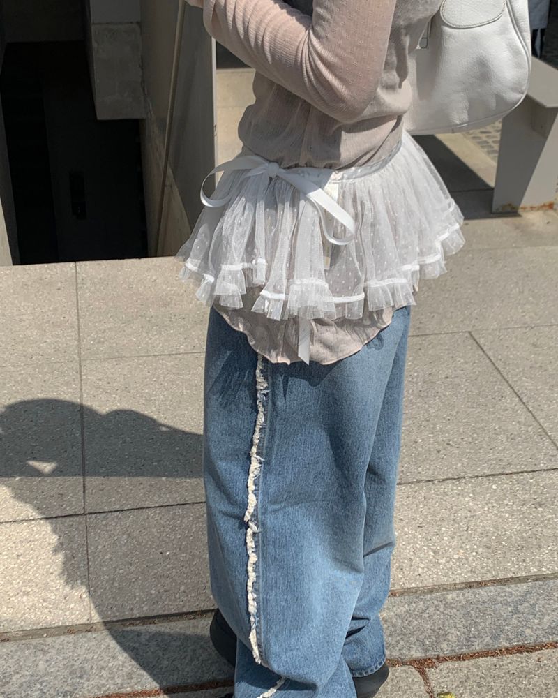 From skirt