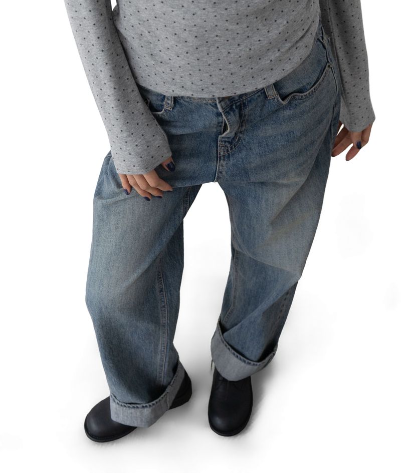 Balan Washed Straight Denim