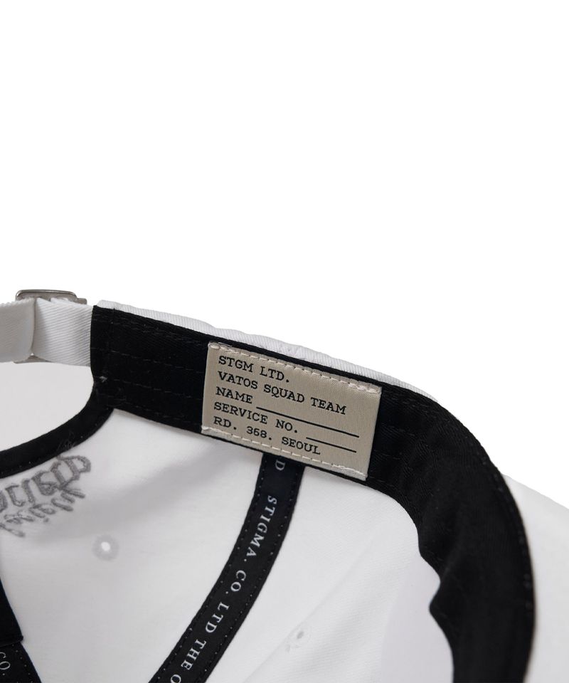 ML WASHED CAP BLACK / WHITE