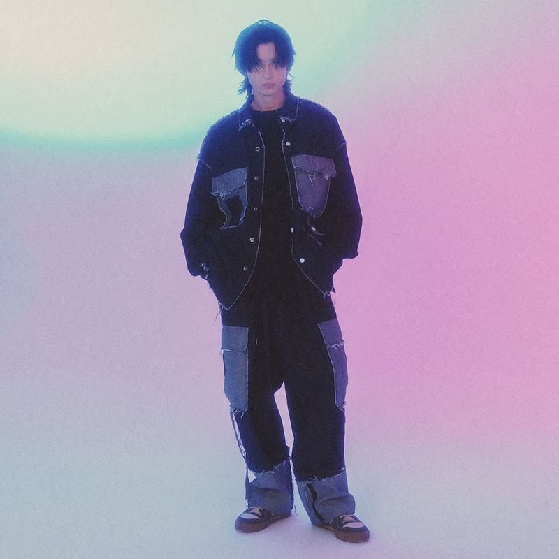 grunge denim shirt_blue