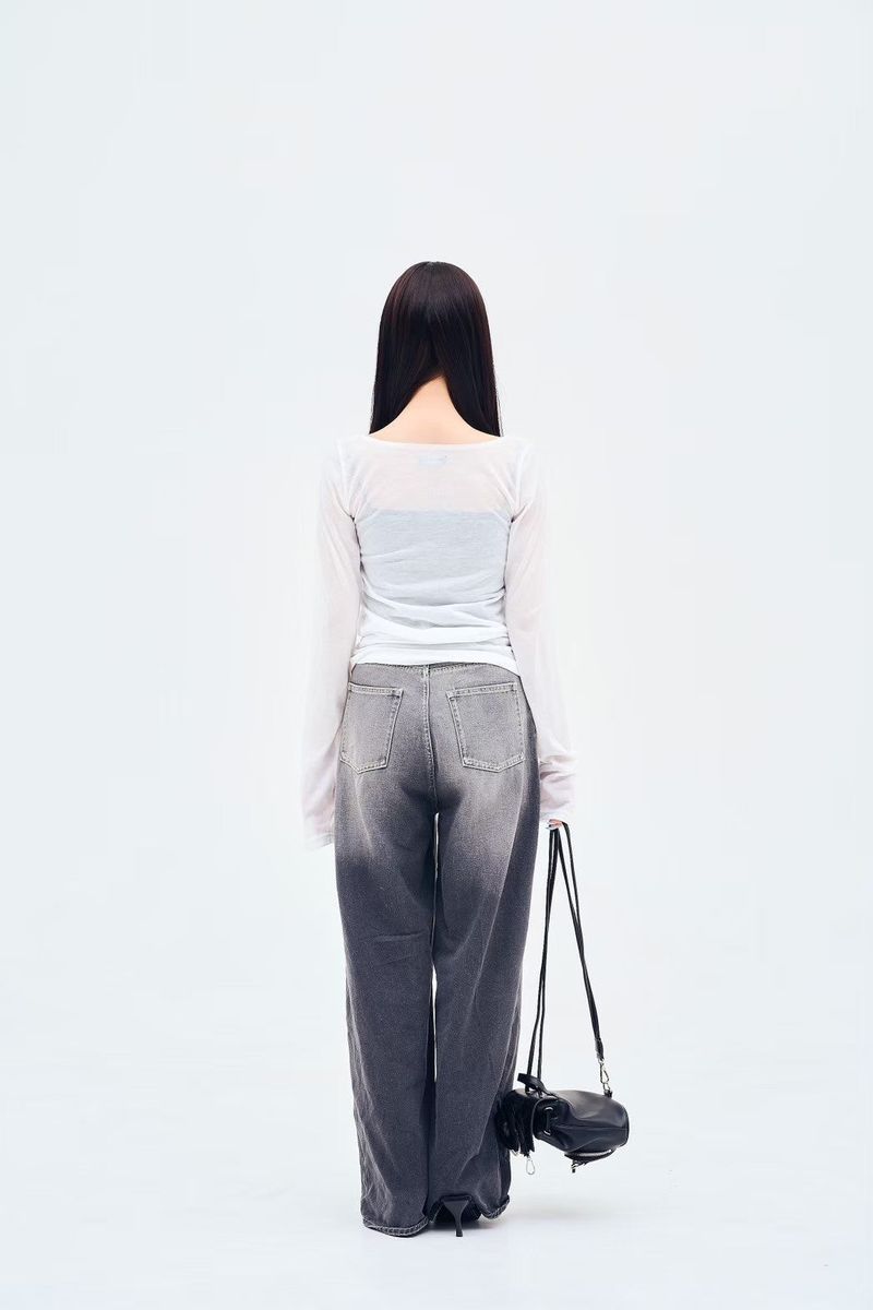 sheer logo TEE