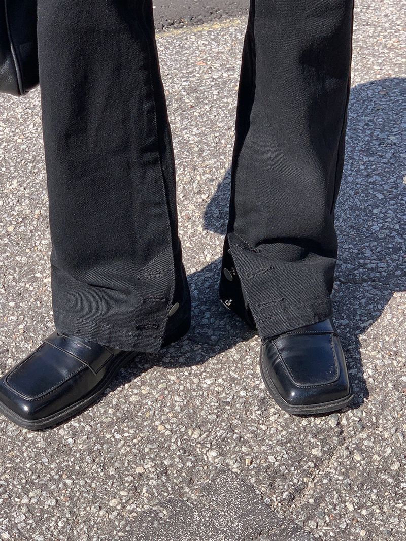 [MADE] Ponce Burton Slit Bootcut Denim