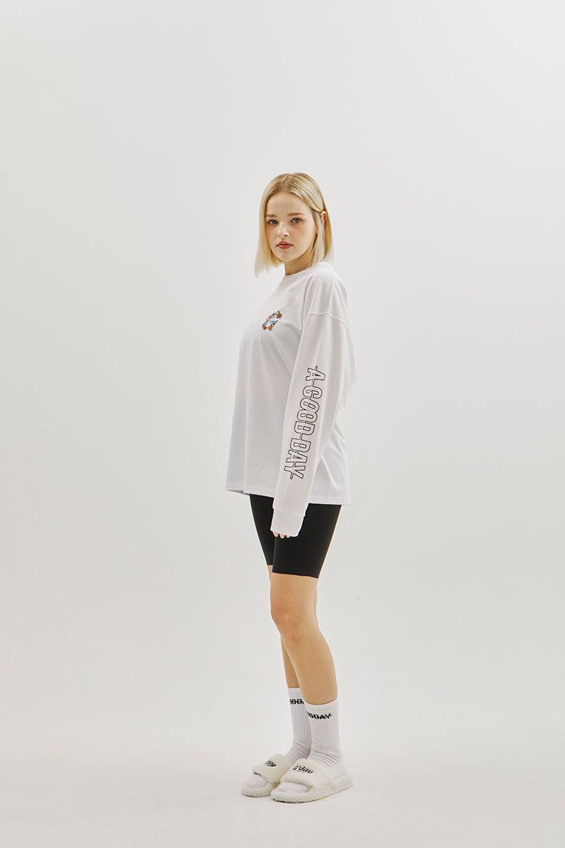 G LONG SLEEVE (white)