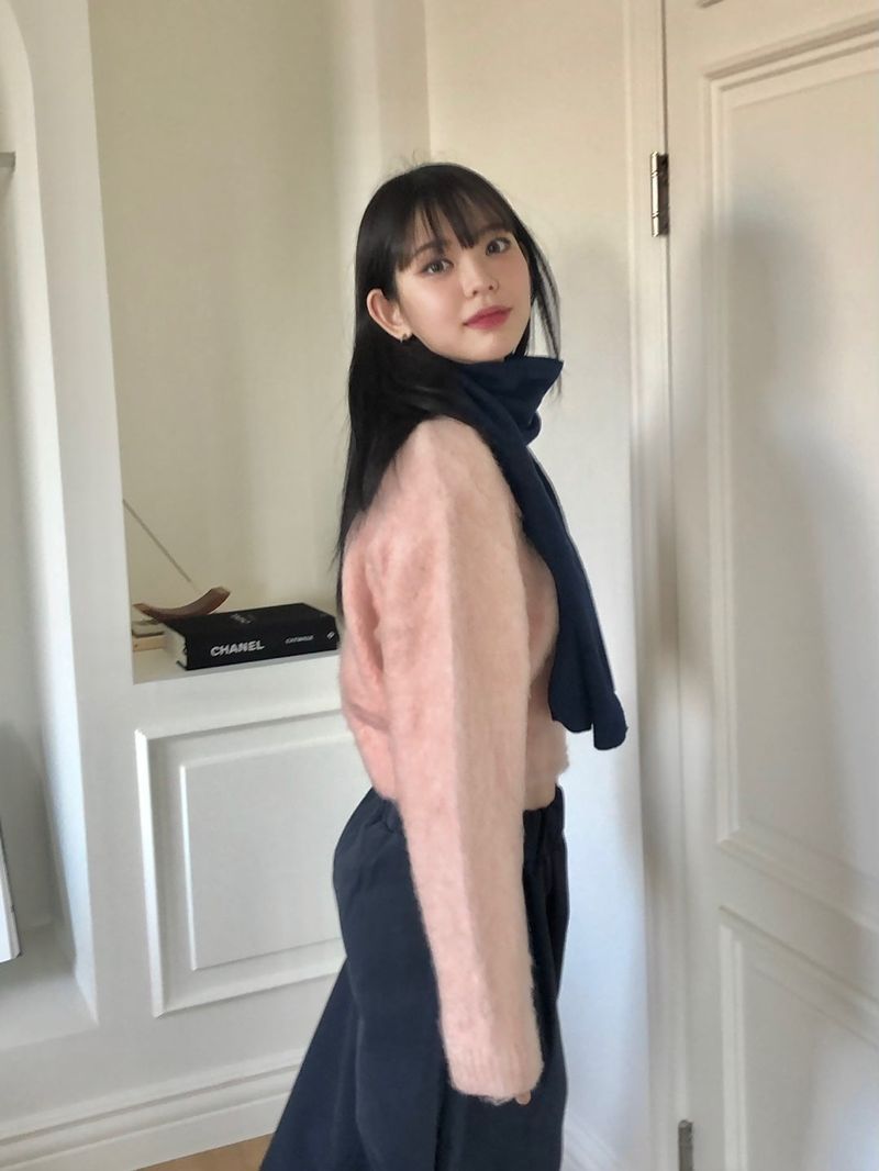 Davie alpaca knit