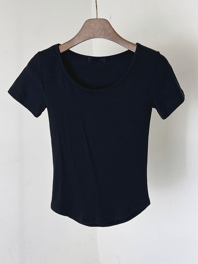 MODAL U-NECK TEE (4C)