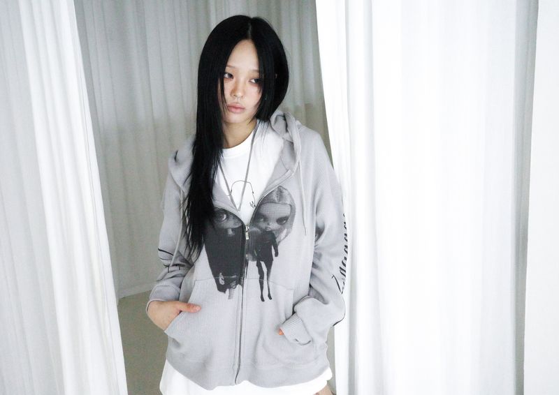 dydoshop（ダイドーショップ）の「DOLL WAFFLE ZIP UP（Tops）」