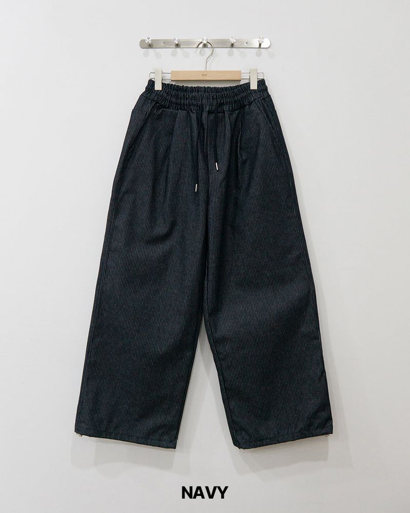 Dobby Stripe Denim Pants
