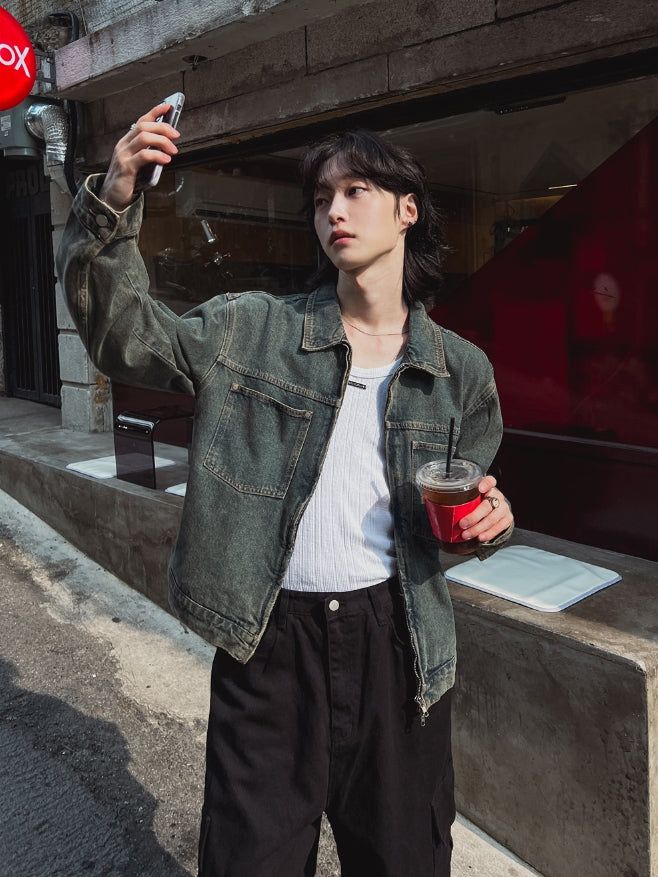 Rogers Rivet Denim Jacket