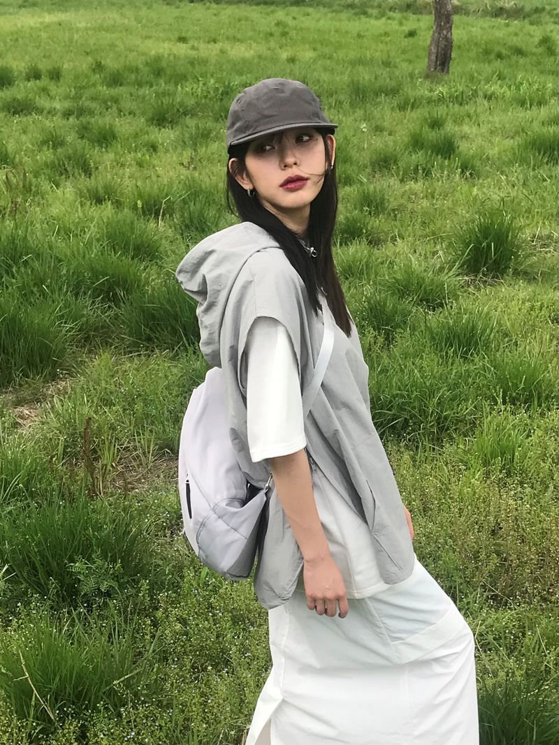 Arco iris（アルコイリス）の「Sun string nylon vest（Tops）」